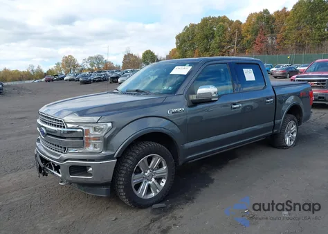 2019 Ford F-150 Lariat from USA, damaged, VIN 1FTEW1E43KFB21921